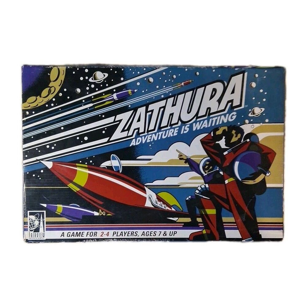 ZATHURA ADVENTURE IS WAITING BOARD GAME 2005 Pressman Collectible